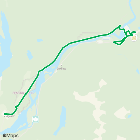 BC Transit Fraser Valley Region Hope map