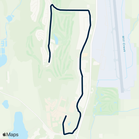 BC Transit Kelowna Quail Ridge map