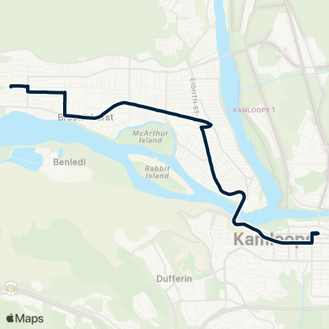 bc transit trip planner kamloops