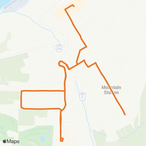 BC Transit West Kootenay Rosemont map