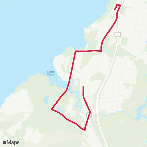 Bee-Line Peekskill Commuter Loop map