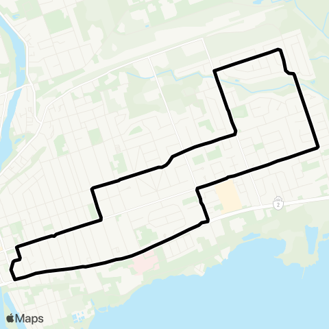 Belleville Transit Victoria map