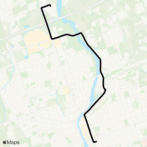 Belleville Transit Cannifton map