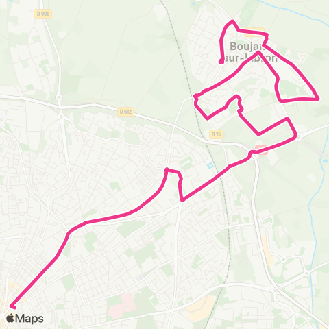 beeMob De Gaulle - Boujan-sur-Libron – Camus map