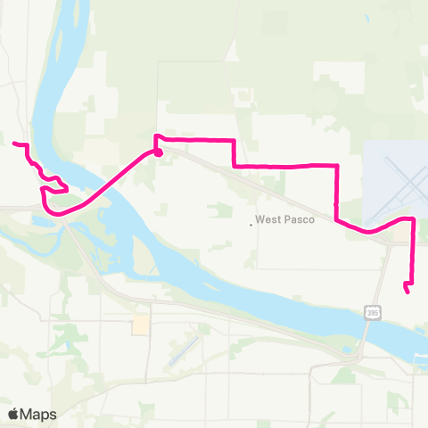 Ben Franklin Transit Route 225 map