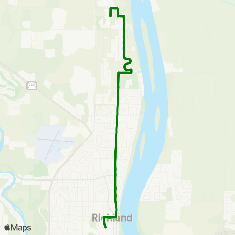 Ben Franklin Transit Route 26 map