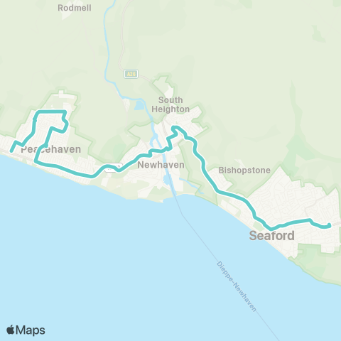 Brighton & Hove  map