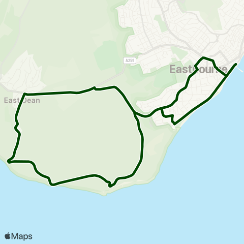 Brighton & Hove  map