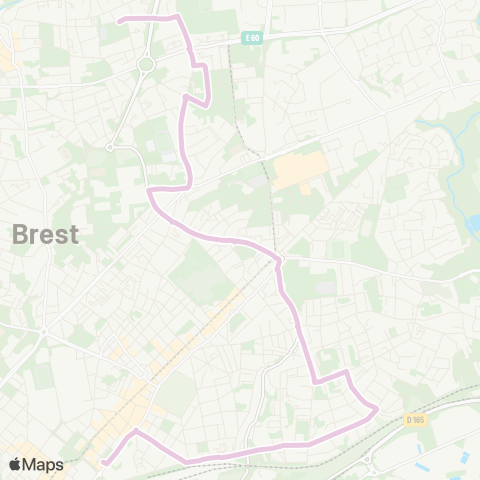 Bibus Scolaires Liberté - Pen Ar C'Hleuz map