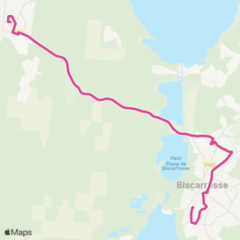 Biscabus Biscabus Direct Plage map