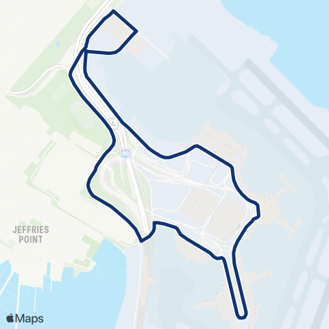 Massport Shuttle Terms A, B, C, E & Economy Parking map