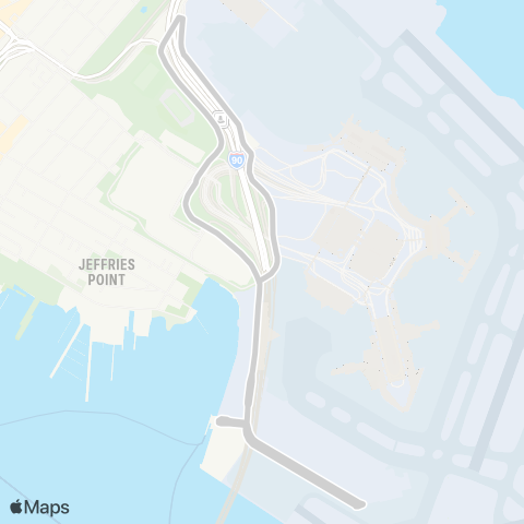 Massport Shuttle  map