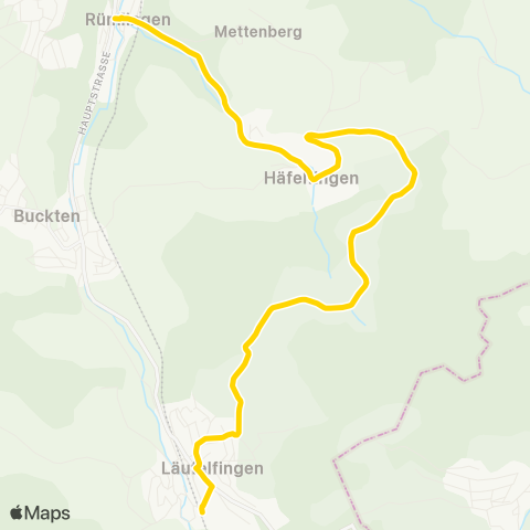 BLT - Baselland Transport Häfelfingen, Bad Ramsach - Läufelfingen, Bahnhof map