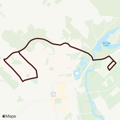 Bobcat Shuttle Sunrise Express map