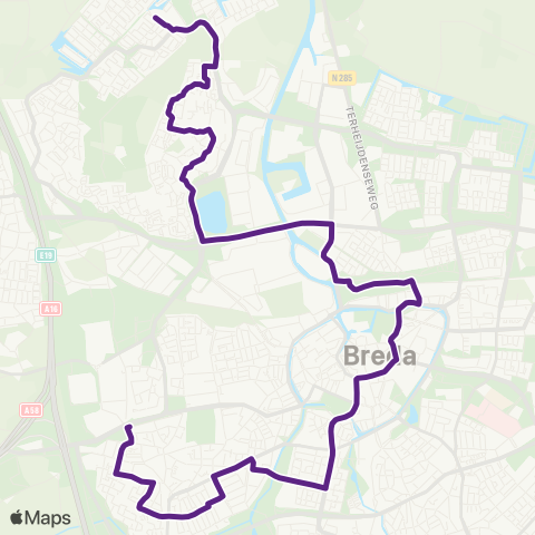 Bravo Princenhage via CS - Haagse Beemden map