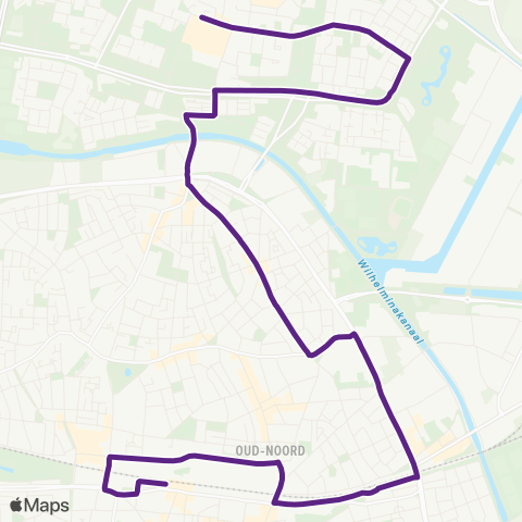 Bravo Centraal Station - Noord-Heikant map