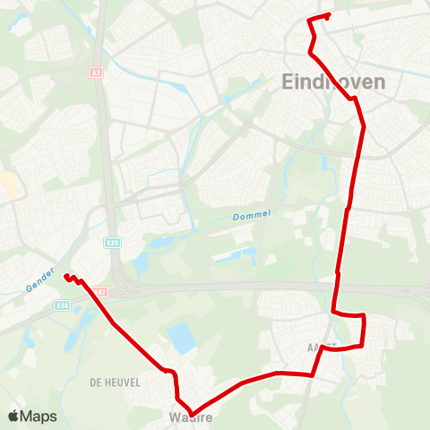 Bravo Veldhoven MMC - Eindhoven Station map