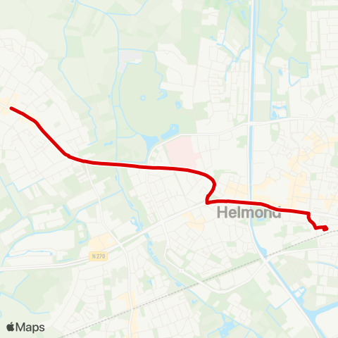 Bravo Helmond - Stiphout map