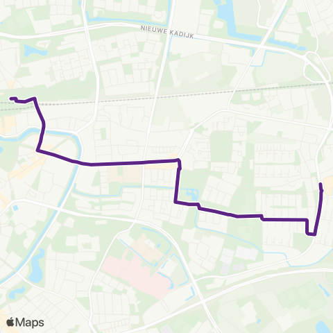 Bravo Centraal Station - Heusdenhout map