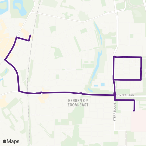 Bravo Bravis Ziekenhuis - Bergen op Zoom map