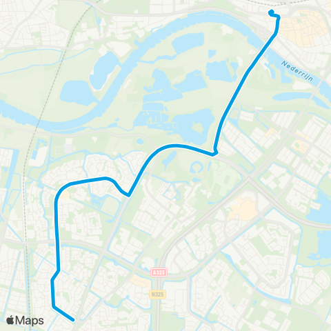 Breng De Laar - Arnhem CS map