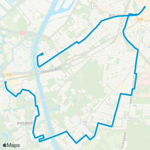 Breng Arnhem CS - Elsweide map