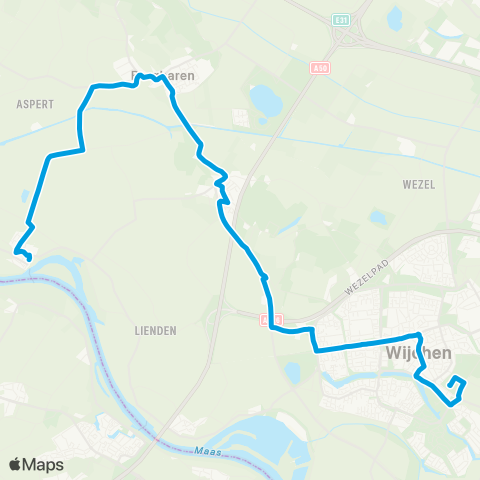 Breng Wijchen Mozaiek - Batenburg RK Kerk map