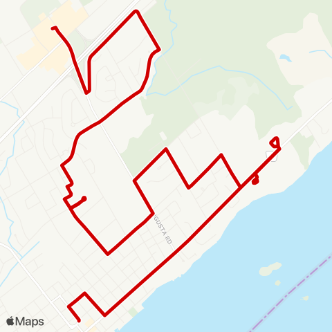 Brockville Transit  map