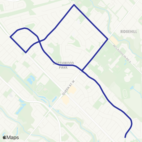 Brampton Transit St. Augustine 209 map