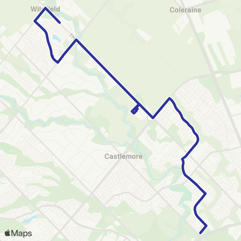 Brampton Transit Gardenbrooke map