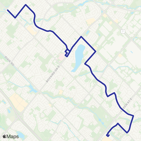 Brampton Transit Grenoble map