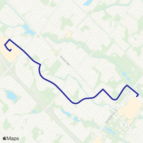 Brampton Transit Howden map