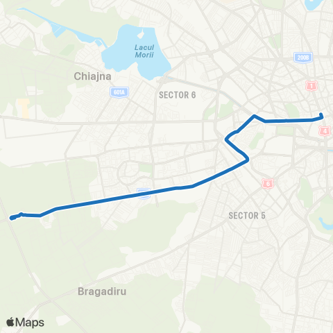 STB - Societatea de Transport București Piata 21 Decembrie 1989–Pasaj Domnesti map