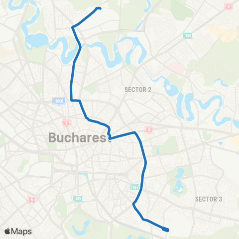 STB - Societatea de Transport București C.E.T. Sud Vitan–C.F.R. Constanta map