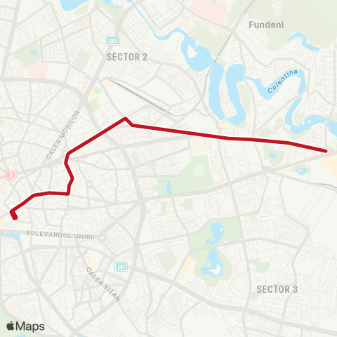 STB - Societatea de Transport București Piata Sf. Vineri–Pantelimon map