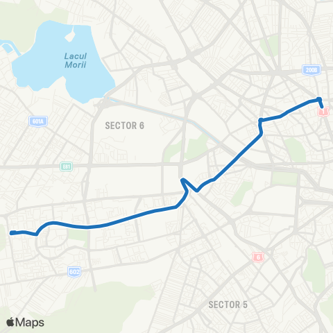 STB - Societatea de Transport București Valea Ialomitei–Piata Romana map