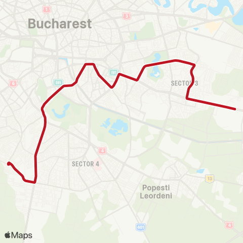 STB - Societatea de Transport București Zetarilor–Chimopar map