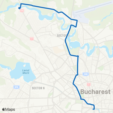 STB - Societatea de Transport București Straulesti–Piata Unirii 2 map