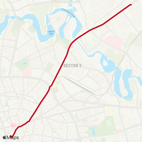 STB - Societatea de Transport București Pasaj Colentina–Piata Sf. Gheorghe map