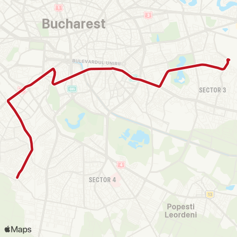 STB - Societatea de Transport București Faur Poarta 4–Zetarilor map