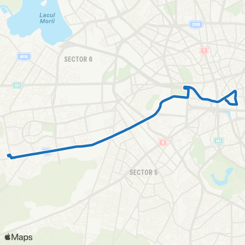 STB - Societatea de Transport București Valea Oltului–Piata Sf. Vineri map