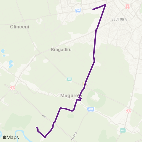 STB - Societatea de Transport București Pruni–Ghencea map