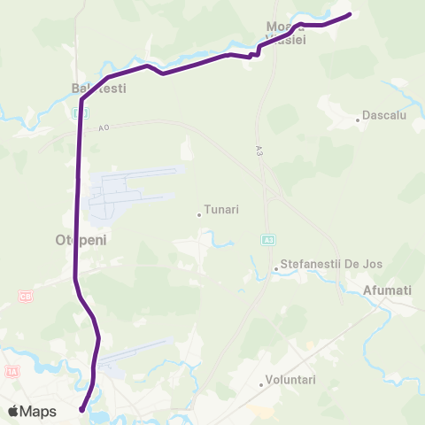 STB - Societatea de Transport București Piata Presei–Moara Vlasiei map