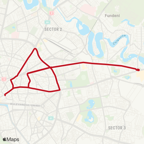 STB - Societatea de Transport București Pantelimon–Piata Sf. Vineri map