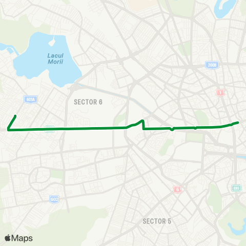 STB - Societatea de Transport București Piata Rosetti–Complex Comercial Apusului map