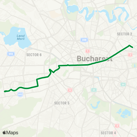 STB - Societatea de Transport București Valea Argesului–Baicului map