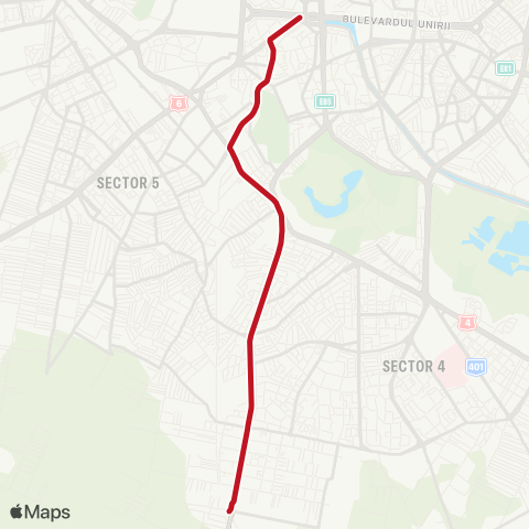 STB - Societatea de Transport București Piata Unirii–C.F.R. Progresul map