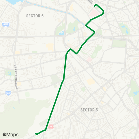 STB - Societatea de Transport București Depoul Alexandria–Gara de Nord map