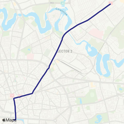 STB - Societatea de Transport București Piata Unirii 2–Pasaj Colentina map