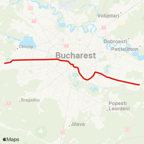 Metroul București Preciziei - Anghel Saligny map